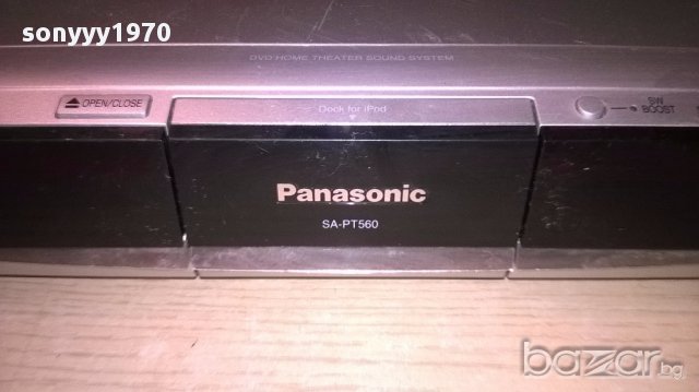 Panasonic sa-pt560 dvd/usb/hdmi/ipod/optical 6 chanel receiver-ch, снимка 7 - Ресийвъри, усилватели, смесителни пултове - 17938951