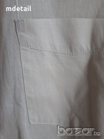 H&M - дълга бежова риза, снимка 4 - Ризи - 19750159