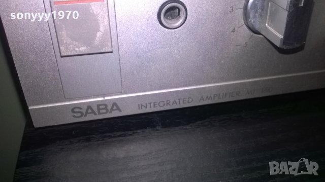 &Saba amplifier-внос швеицария, снимка 7 - Ресийвъри, усилватели, смесителни пултове - 25132843