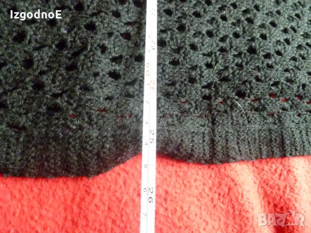 Пуловер на едри дупки / туника / блуза тип мрежа - 2, снимка 7 - Блузи с дълъг ръкав и пуловери - 25605263