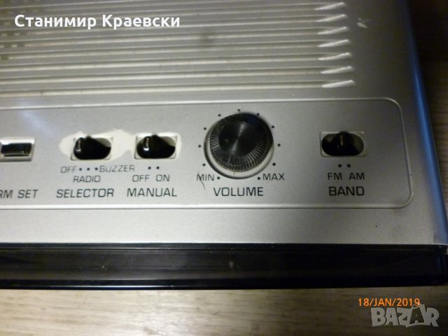Panasonic RC-65BS Clock Radio на 44 г, снимка 5 - Друга електроника - 24058336