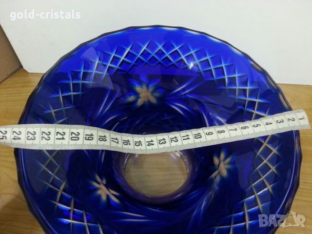 Кристална купа , снимка 12 - Антикварни и старинни предмети - 22387220