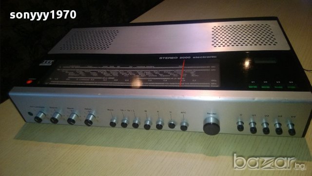itt-schaub lorenz-stereo 2000 electronic-made in germany, снимка 8 - Ресийвъри, усилватели, смесителни пултове - 9092949