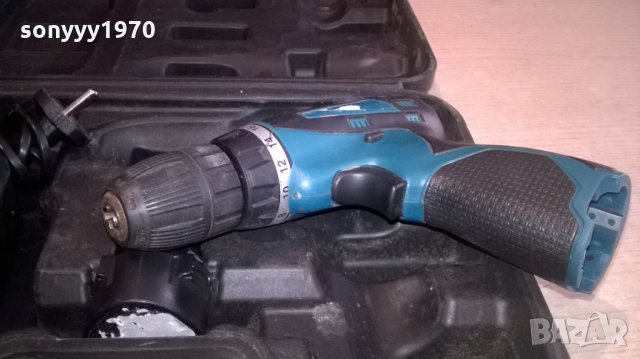 li-ion винтоверт с 2 скорости и куфар-зарядно и батерия, снимка 11 - Винтоверти - 22801373