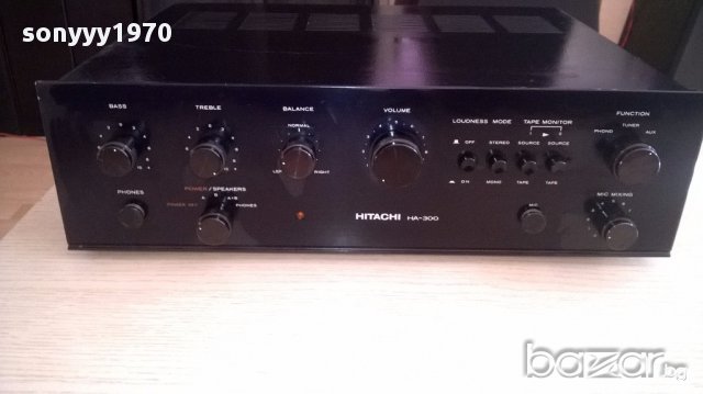 hitachi ha-300-stereo amplifier-japan-внос швеицария, снимка 4 - Ресийвъри, усилватели, смесителни пултове - 12762948