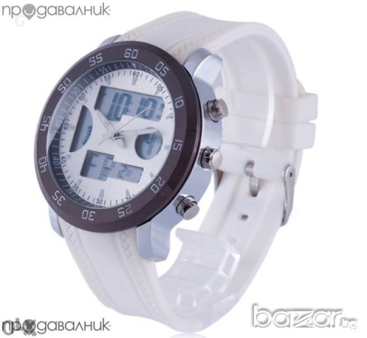 часовник chronograph 2 mode quartz+digital