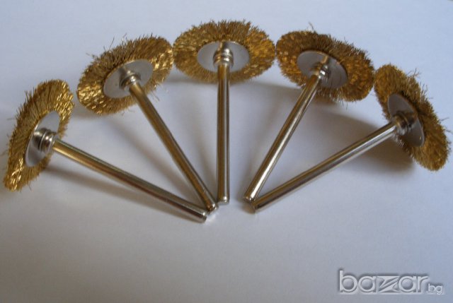  Четка четки телена телени за Дремел Dremel бормашина, снимка 6 - Бормашини - 9650631