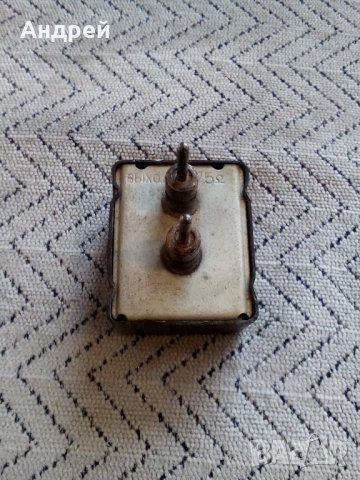 Старо антенно съгласуващо устройство #3, снимка 3 - Антикварни и старинни предмети - 23478755