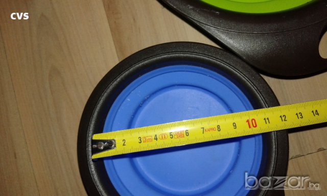 Силиконови, сгъваеми, за път - чинии за храна, вода за куче, котка , снимка 9 - За кучета - 17464858