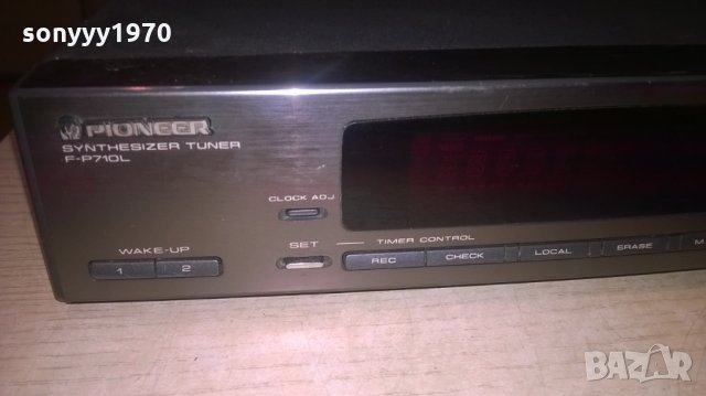 pioneer f-p710l stereo tuner-made in japan-внос англия, снимка 5 - Ресийвъри, усилватели, смесителни пултове - 26197241