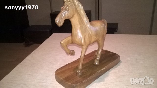 SOLD-кон-дървен-made in philippines-20х20х9см-внос швеицария, снимка 8 - Колекции - 22062223