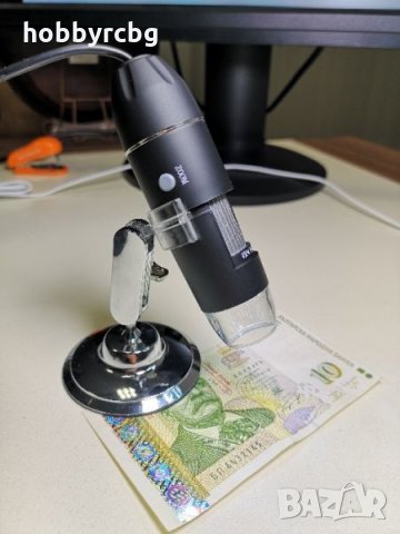 USB Електронен Микроскоп с 500х, 1000х или 1600х увеличение, снимка 7 - Друга електроника - 23974412