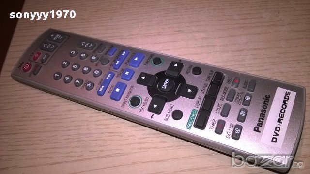 Panasonic dvd-recorder remote-внос швеицария, снимка 11 - Ресийвъри, усилватели, смесителни пултове - 17631152