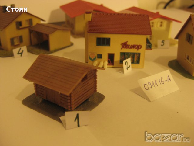 Сгради за Макет в Мащаб Z (1:220),091116-А, Отлично Състояние(номер 091116-А), снимка 3 - Други ценни предмети - 17080092
