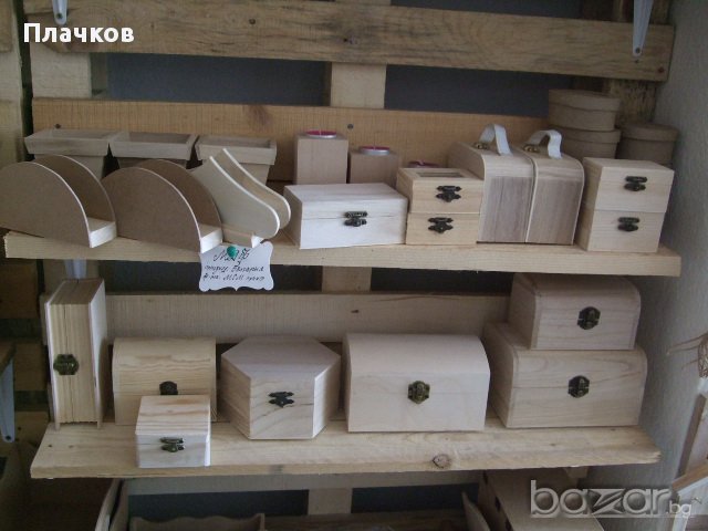 дървена кутия за декупаж, снимка 13 - Декорация за дома - 11787437