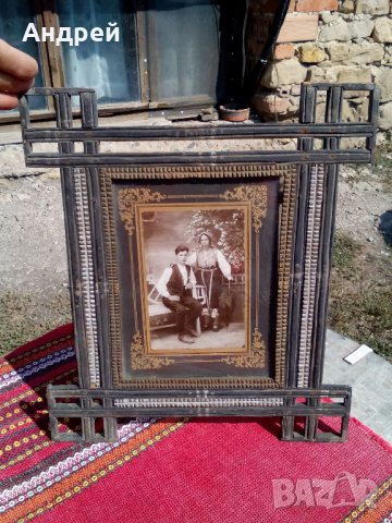 Старинна снимка,рамка #5, снимка 2 - Антикварни и старинни предмети - 22998335