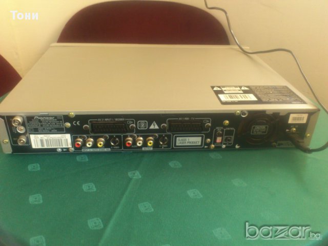 Pioneer DVR-5100H-S - DVD recorder / HDD recorder, снимка 8 - Плейъри, домашно кино, прожектори - 16530147