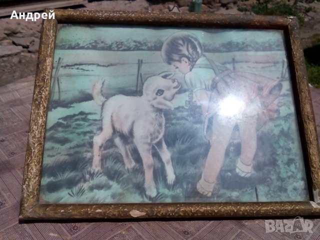 Стара картина #2, снимка 2 - Антикварни и старинни предмети - 21565256