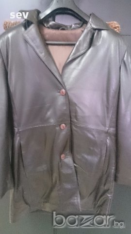 Намаление!Страхотно зимно кожено манто-100% естествена кожа