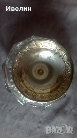 фруктиера,бонбониера арт деко, снимка 4 - Антикварни и старинни предмети - 25273285