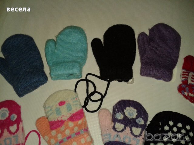 Плетени Ръкавички, меки и топли за деца от 2 до 5 години, снимка 3 - Шапки, шалове и ръкавици - 12897356