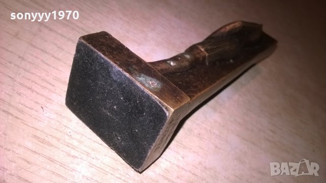 антика-фараон-метална масивна-14х4х3см, снимка 7 - Антикварни и старинни предмети - 23959489