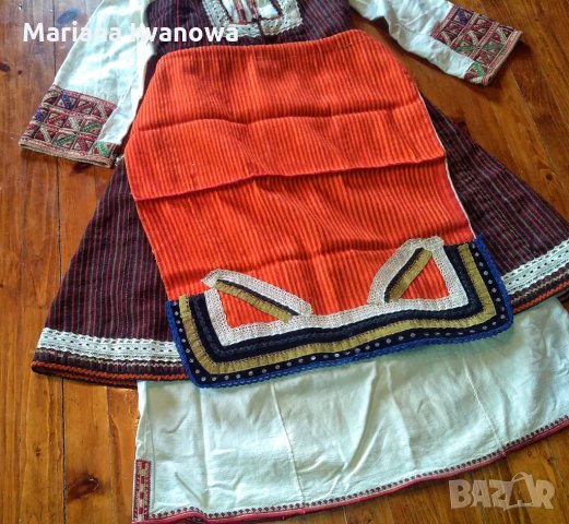Автентична Македонска женска носия, снимка 9 - Антикварни и старинни предмети - 24110030