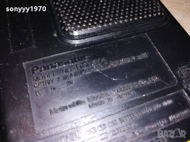 panasonic recorder-taiwan-ретро колекция-внос швеицария, снимка 11 - MP3 и MP4 плеъри - 21656632