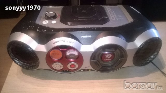 Philips az2555/cd/tuner/usb/pc/woox technologi-внос швеицария, снимка 2 - Ресийвъри, усилватели, смесителни пултове - 15070039