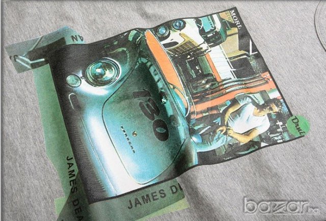 D&G Dolce and Gabbana James Dean Car Print Мъжка Тениска size 48 (M), снимка 3 - Тениски - 6872197