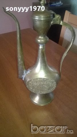 Ретро кана ориенталска масивна-31/18/7см-внос швеицария, снимка 8 - Антикварни и старинни предмети - 16554908