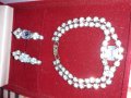 Стар комплект колие,обици и гривна, снимка 2