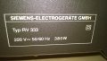 siemens rv-333 stereo amplifier-380watts-внос швеицария, снимка 7