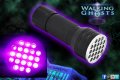 🔝 9-LED или 21-LED UV ултравиолетово фенерче ултравиолетов фенер , снимка 11