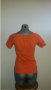 Дамска тениска С/М оранжева, памук, без следи от употреба, снимка 3