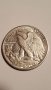 WW2 USA HALF [50c] DOLLAR 1941 Philadelphia Mint in EF condition, снимка 2
