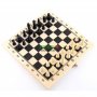 Комплект шах и табла в красива дървена кутия с размери - 25х25 см, снимка 3