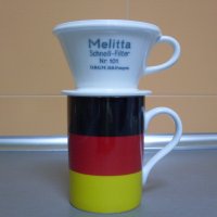 Стара колекционерска чаша филтър за кафе-Германия, снимка 1 - Колекции - 20263776