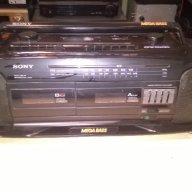 sony cfs-dw34-radio cassette corder-65см-7кг-внос швеицария, снимка 1 - Радиокасетофони, транзистори - 10407048