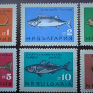 български пощенски марки - риби 1965, снимка 3 - Филателия - 13592685