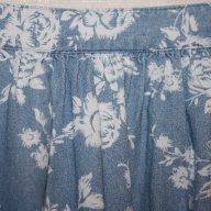 Dorothy Perkins дънкова пола на цветя 16УК, 44 европейско, снимка 7 - Поли - 13833940