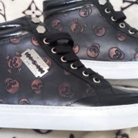 Philipp Plein естествена кожа кецове,намалени, снимка 7 - Кецове - 23606329