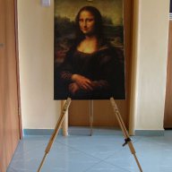 Релефна принт картина "Мона Лиза", снимка 7 - Картини - 8521859