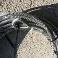 Метално въже за лебедка и други 13мм/24М, снимка 3 - Аксесоари и консумативи - 23312579