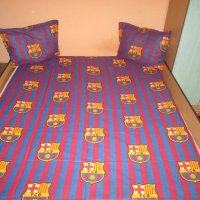 Спален комплект на Ман.Ю,Реал М или Барселона - за приста или спалня, снимка 2 - Спално бельо - 20110785