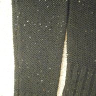  Черна машинно плетена блуза T A L L Y W E I J L, нова, размер Хs, снимка 5 - Блузи с дълъг ръкав и пуловери - 9815387