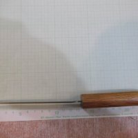 Нож бронзов с дървена дръжка за отваряне на писма, снимка 5 - Други ценни предмети - 25822099