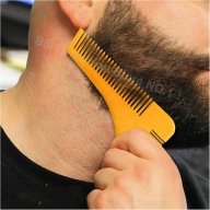 шаблон тример за оформяне на брада с гребен мустаци и бакенбарди бакенбард, снимка 4 - Други - 17329050