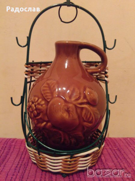 Българска керамична стомна, снимка 1