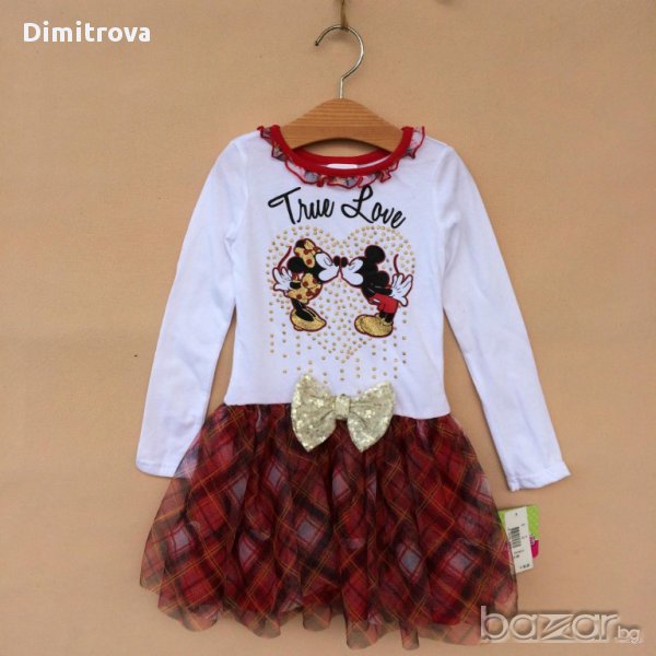 П Р О М О - 29.90 лв. Чудесна рокля с Мини маус/minnie Mouse, Дисни, снимка 1
